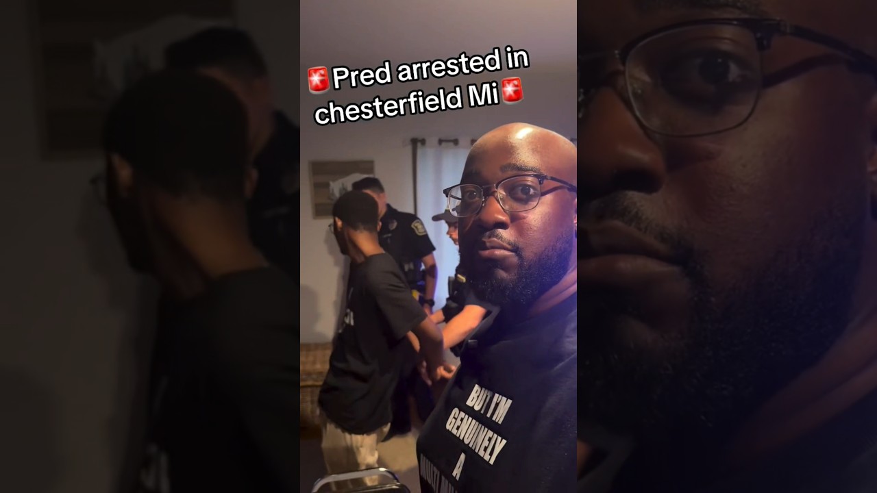 🚨Travonte Johnson, 28 year Pred caught and arrested in chesterfield MI🚨 @therealskeeterjean