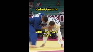 Most common Judo Throws in Competition! (with Difficulty Level) screenshot 5