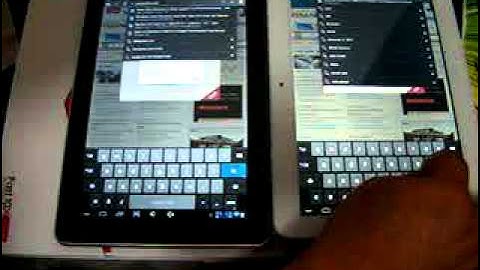 Nextway F10x Tablet PC Antutu Benchmark Score vs Flytouch 10