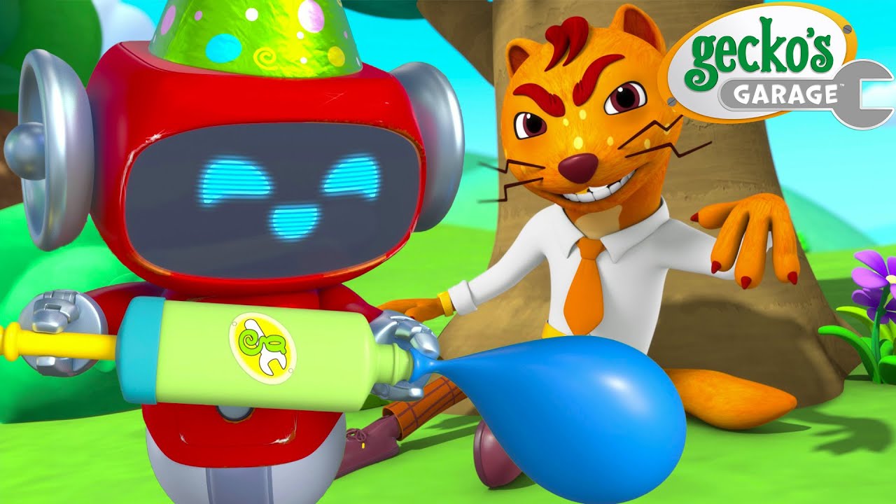 The Balloon Bandits | Gecko's Garage | Mechanical Misadventures