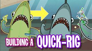 Building Quick Rigs right in your scene: Sandy Bernsteeth (Dude n a Shark)