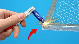 The NASA professor did not publish this tip for welding using 1.5V battery. Believe me!
