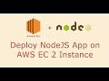 Deploy NodeJS APP on Amazon EC2 Instance