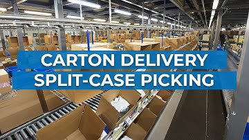 Carton Delivery Conveyor for Split-Case Picking Operations