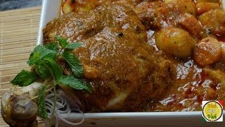 Lamb Leg Roast Curry - Raan E Khaas  - By Vahchef @ vahrehvah.com
