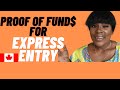 PROOF OF FUNDS FOR CANADA EXPRESS ENTRY | ALL THE INFO YOU NEED TO KNOW  | Niella Obijiaku