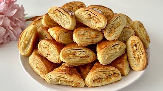 SADECE UN, SU ve TUZ❗️DAHA KOLAY LEZZETLİ BÖREK GÖRMEDİM✋MİLFÖY GİBİ KAT KAT BÖREK Tarifi💯