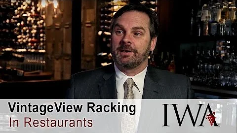 VintageView Wine Racks in Restaurants