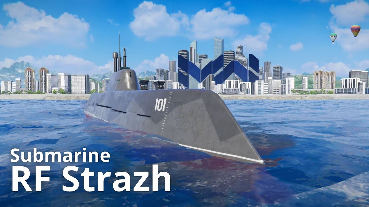 RF Starzh - Kapal Selam Unik. Memiliki Peluncur Granat dan Meriam ...