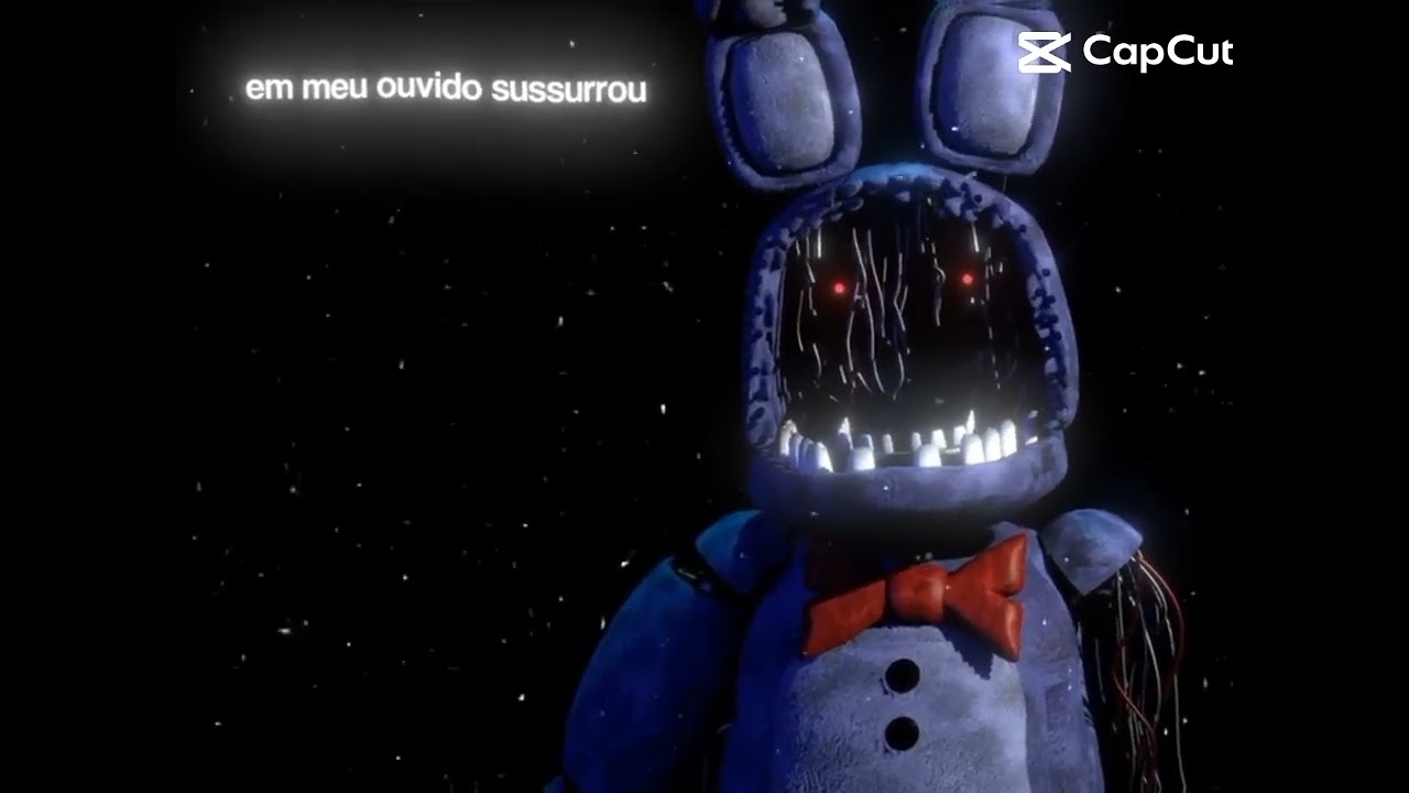 "Sabe a cara sem graça?" Withered Bonnie meme 