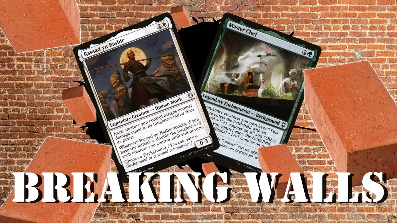 Breaking Walls 20 Budget EDH Deck Rasaad & Master Chef YouTube