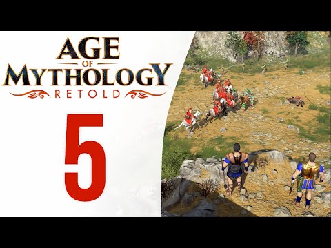 Достаточно веревки ⚡ Прохождение Age of Mythology: Retold #5 [Падение трезубца]