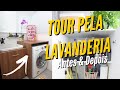 TOUR PELA LAVANDERIA | FICOU LINDA DEMAIS!!!! ANTES E DEPOIS!