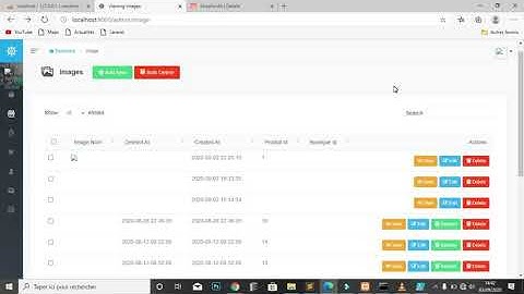 Laravel voyager (Correction de l