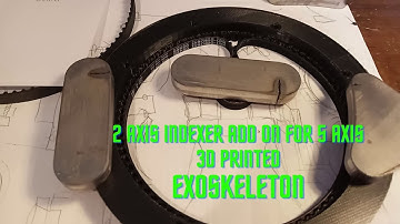 DIY 2 axis position indexer add on for 2 or 3 axis. Printed center parts from 3D printer.