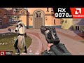 Valorant 1440p Medium Settings Benchmark | RX 9070 XT + Ryzen 7 9800X3D – 300+ FPS Gameplay 🔥