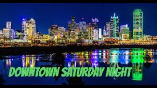 "Saturday Night Cruise Through Downtown Dallas | Chill Vibes & City Lights"