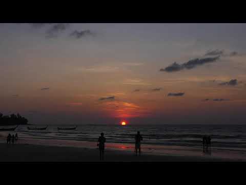 Sunset timelapse on