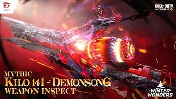 Mythic Kilo 141 - Demonsong | Weapon Inspect | Garena Call of Duty: Mobile