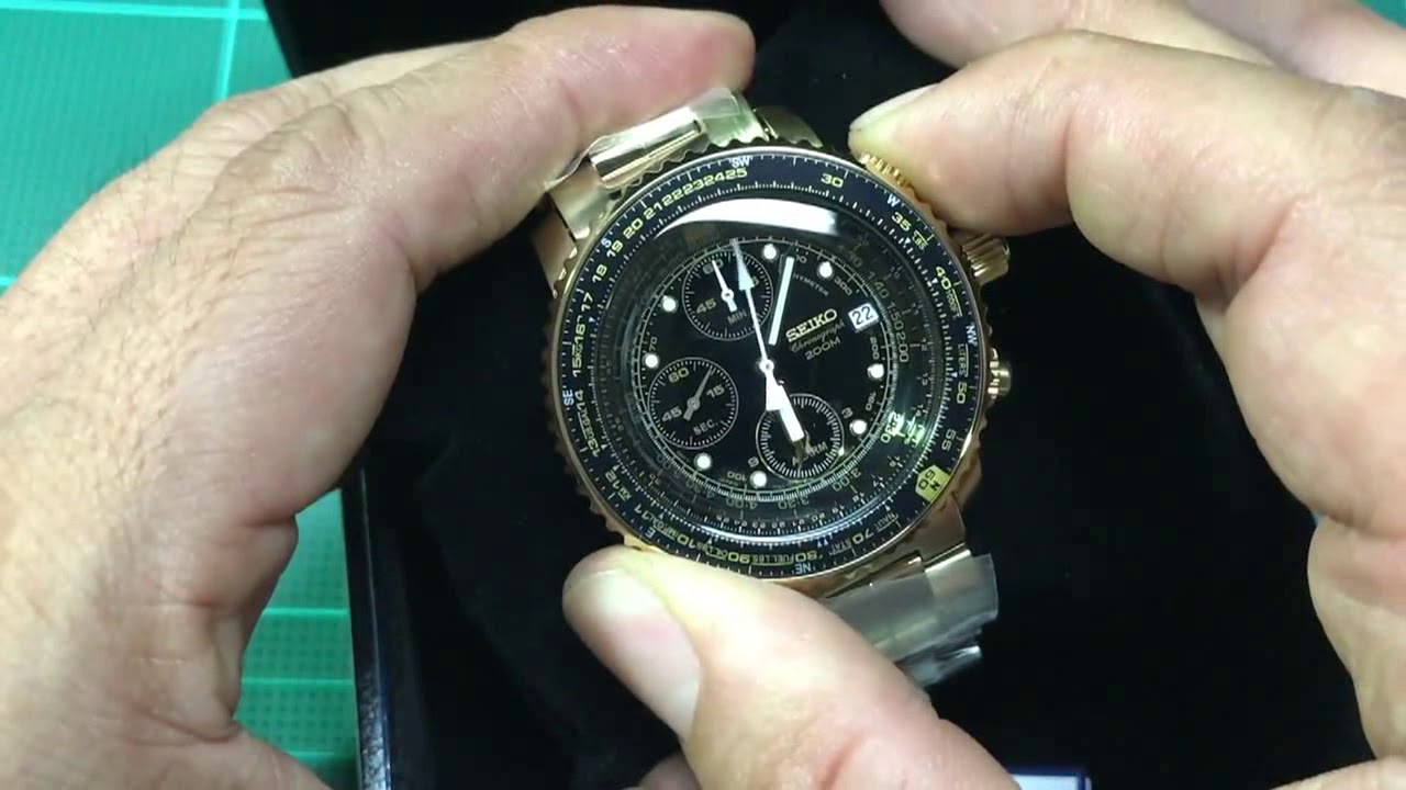 4 Steps to reset hand back to default. Chronograph SEIKO (SUB ENG) - YouTube