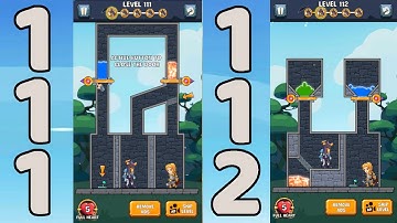 How to Loot 2 - Hero Rescue & Pin Pull Level 111 & 112