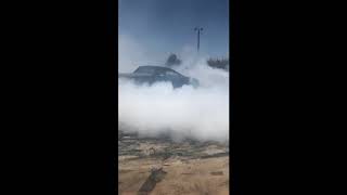 Holden Commodore VE UTE SV6 RWD Burnout Donuts Drift Smoke Tyres