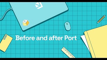 Before and After Using Port