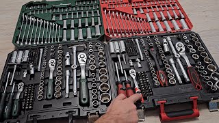 Comparing NEW (2024) and OLD (2021) Parkside 216 pieces Socket Set (from Lidl or Kaufland)