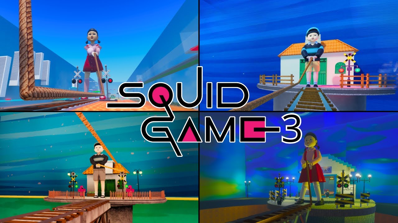 Squid Game 3, Evolution of Jump Rope - Roblox