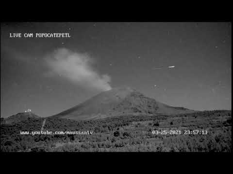 UFO appears and disappears into thin air over volcano, UFO Sighting News.