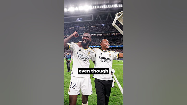 Antonio Rudiger just can't stop celebrating