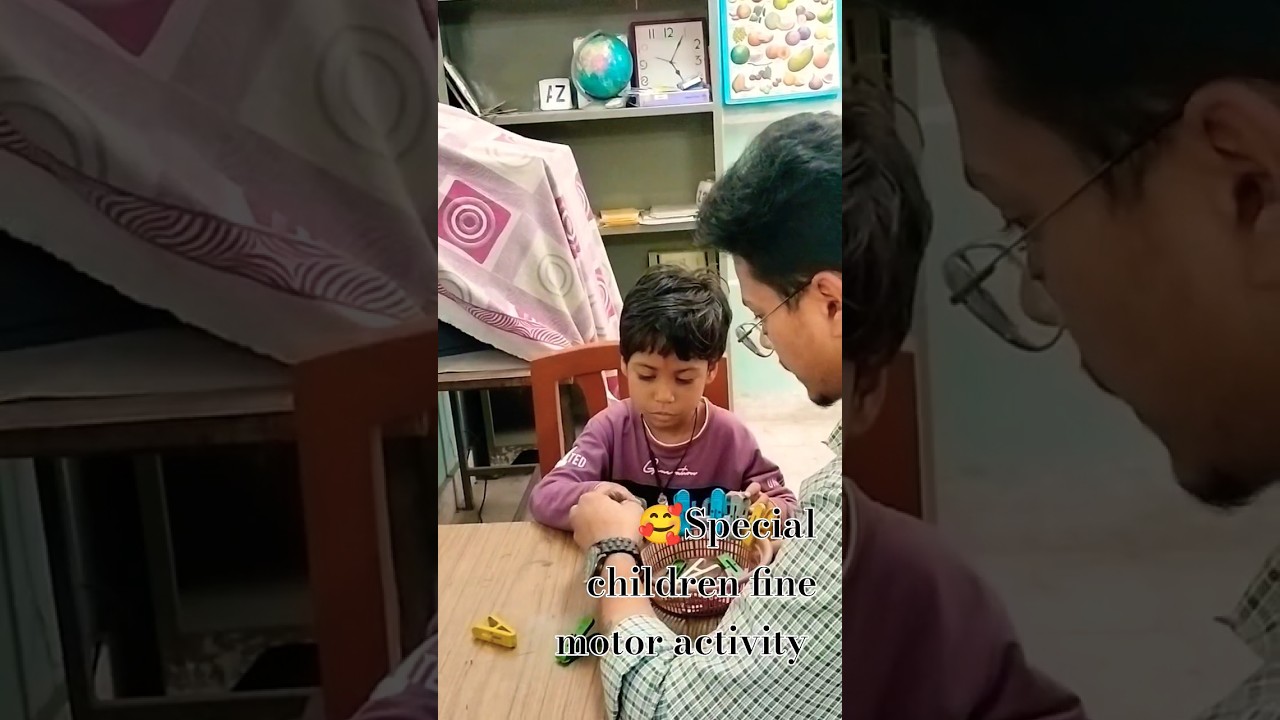 🥰special children 🙏 fine motor activity ❤️