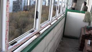 Остекление лоджии.ПВХ остекление.(, 2012-10-14T09:05:52.000Z)