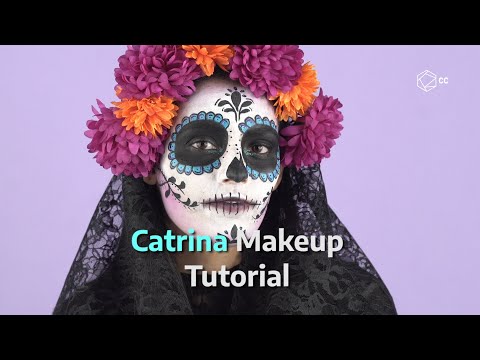 The Easiest Way To Do Catrina Makeup