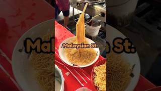 They keep pouring oil over this  noodles until they freeze like MAGIC!! #shorts