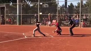 Catcher accidentally gets hit with a baseball