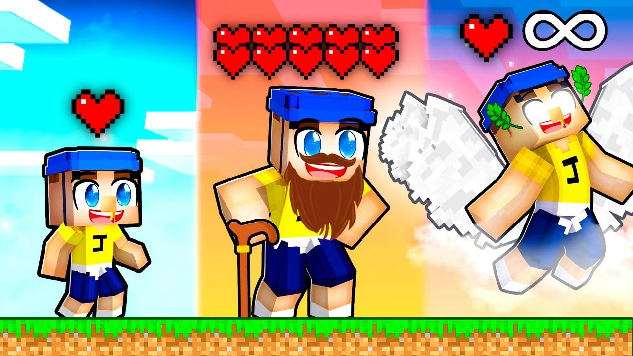 BIRTH to IMMORTAL in Minecraft!