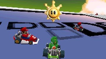 Mario Kart DS Beta (Kiosk Demo): Shine Runners
