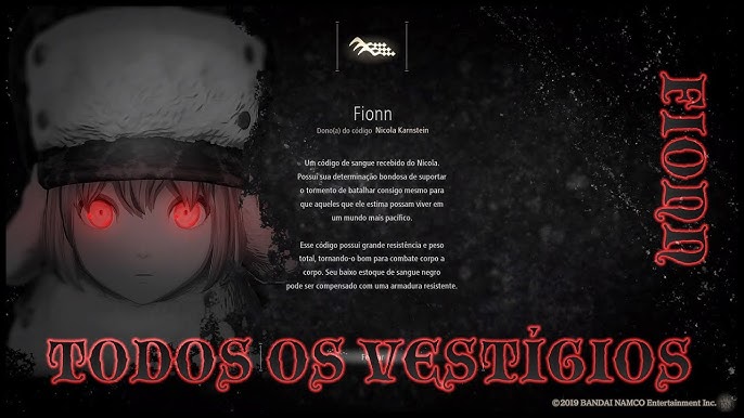 Code Vein: Os melhores códigos de sangue do jogo