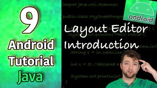 Android App Development Tutorial 9 - Layout Editor Introduction | Java screenshot 4