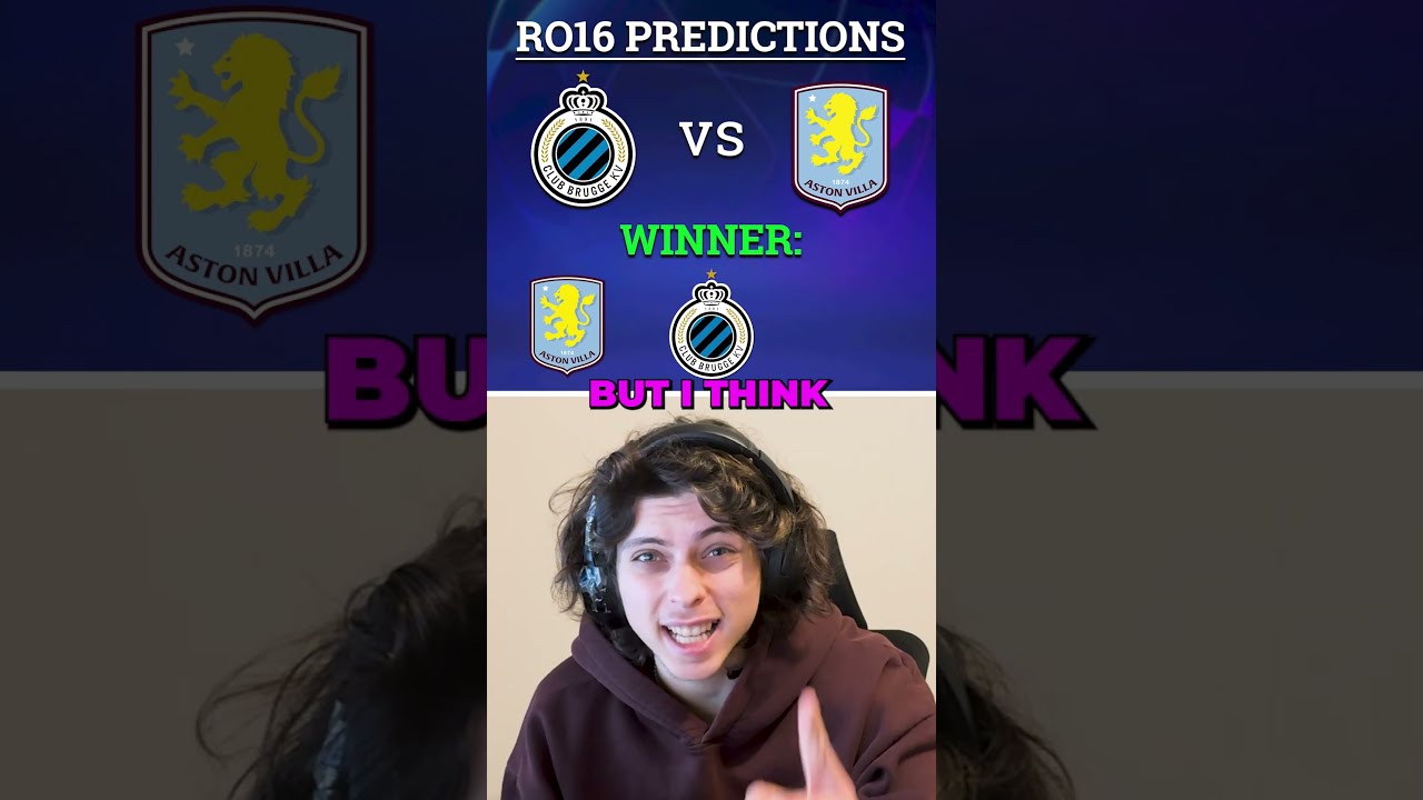UCL RO16 PREDICTIONS 