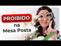 🔴 PROIBIDO na Mesa Posta | Fê Cordeiro