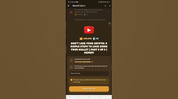 Don’t Lose Your Crypto: 9 Simple Steps to Lock Down Your Wallet | Part 5 of 5 | MemeFi