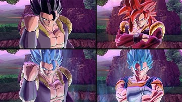 DBXV2: NEW Gogeta & Vegito Special Quotes/Interactions[DBZ-DBGT-DBS]