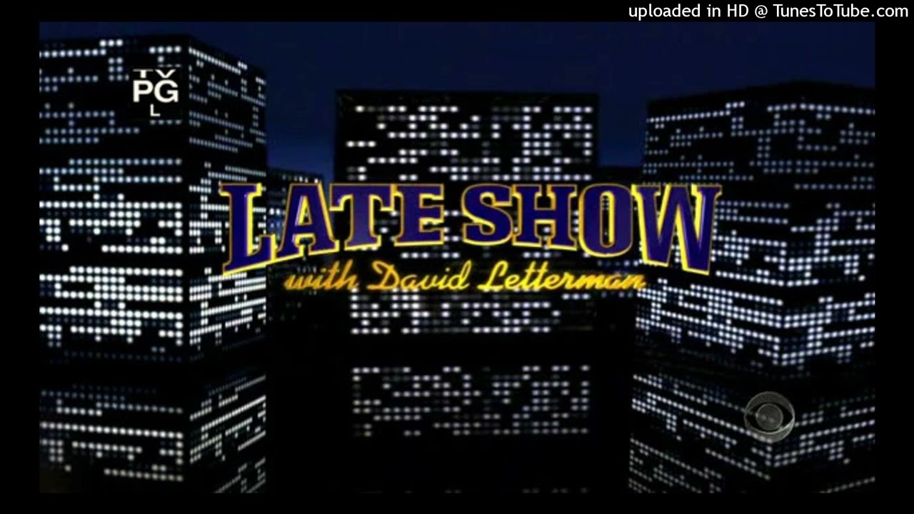 The Late Show With David Letterman Theme Songs History (1993-2015)