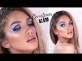 Festival SNOWFLAKE Christmas Glam Makeup | Julia Dantas