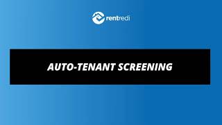 Create & Update Auto-Tenant Screening Rules screenshot 1