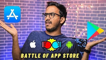 Android Play Store VS Apple App Store🔥 Battle of Rivals iOS vs Android