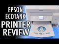 Epson Ecotank Printer ET-3760 Review - Is it worth it?  Ink Revolution!
