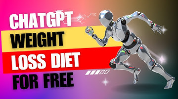 How to create a custom weight loss diet plan for free using AI Software ChatGPT